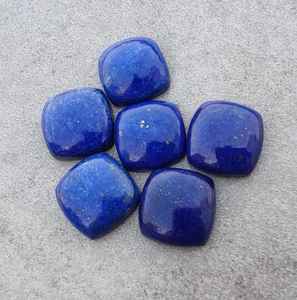 พลอยลาพิส ลาซูลีทรงคุชชั่นคัท ธรรมชาติ คุณภาพสูง ขัดเงา เปลี่ยนสีได้ สำหรับทำเครื่องประดับ ขายส่ง - Product Image 6