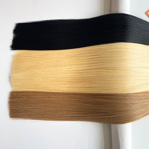 Extensions de cheveux en vrac bruts humains au prix de gros couleur personnalisée longue durée, soyeux et lisses, super doublement étirés aux extrémités épaisses - Product Image 5