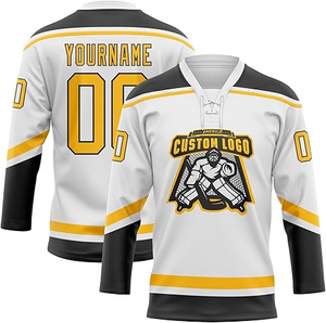 Nouveau style et couleur, maillot de hockey sur glace pour hommes, 100% polyester, arène intérieure, design personnalisable, respectueux de l'environnement, pour matchs en plein air, stade - Product Image 3