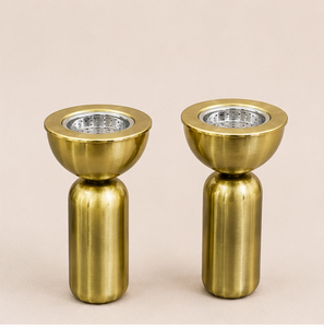 Metal <b>Bakhoor</b> Burner Matte Gold Mabkhara Luxury Arabic <b>Oud</b> Censer Holder For Ramadan Special Gift Wholesale Home Decoration - Product Image 1