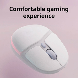 Souris sans fil 2,4 GHz pour droitiers, mini, USB, LED RGB, 6 boutons programmables, design ergonomique, pour jeux - Product Image 4