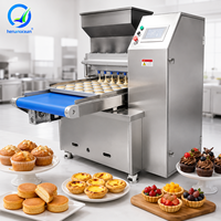Ligne de production de gâteaux commerciale, machine automatique de remplissage de muffins et de cupcakes pour les boulangeries, machine à fabriquer des biscuits