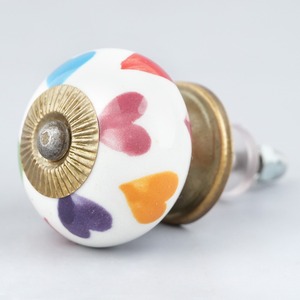 Boutons de tiroir modernes en céramique pour chambre, cuisine et salon, quincaillerie d'armoire artisanale, lot multi-pièces, design traditionnel - Product Image 4