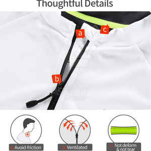 Jersey de Ciclismo de Verano para Adultos, Transpirable, Manga Corta, Color Personalizado, Ligero, Calidad Premium, Logotipo Personalizado para Bicicleta, Venta al Por Mayor - Product Image 4