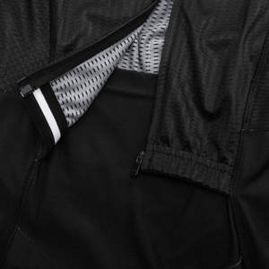 Kit de cyclisme pour homme personnalisé OEM à séchage rapide avec nom et numéro personnalisés, impression par transfert thermique, matière Spandex/Polyester, manches courtes - Product Image 4