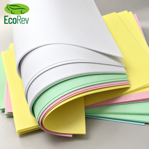 Papier d'emballage noir enduit de PE simple face, biodégradable, résistant à la chaleur, 110 g/m² à 450 g/m², pour boîtes cadeaux, logo personnalisé, marque EcoRev, excellent - Product Image 5