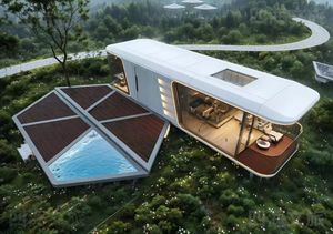 Villa Prefabbricata a Capsula Spaziale |   Design di Lusso, Facile da Assemblare |   <span class=keywords><strong>Vendita</strong></span> Calda in Medio Oriente, Europa e Sud-Est Asiatico - Product Image 6