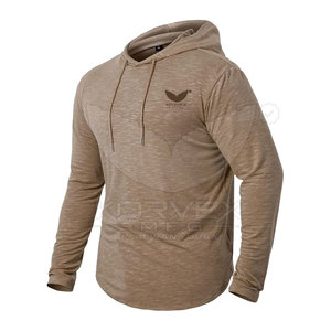 High Performance Winter Gym Hoodies Moisture Wicking 100% Polyester Slim Fit Breathable Eco-Friendly Custom Branding Workout - Product Image 3