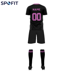 <b>Men</b>’s Soccer Jersey & Shorts Set with Unique Design Top Quality Sublimation Printing Professional Training & Match Soccer Wear - Product Image 4