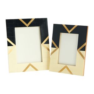 Handmade Polished Bone Inlay Photo <b>Frame</b> Elegant Premium Artisan Decorative for Living Room Home Decor Gift Item - Product Image 4