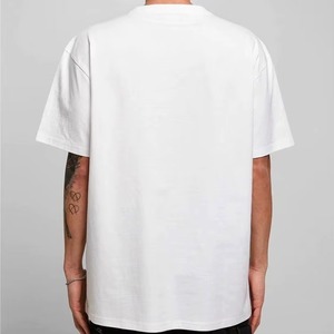 Camiseta Blanca Personalizada para Hombre, 100% Algodón, Corte Regular, Manga Corta, Casual, Ecológica, de Secado Rápido y Antiarrugas - Product Image 5