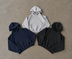 Conjunto Deportivo de Invierno para Hombre, Premium, 100% Algodón, Estilo Urbano, Sudadera con Capucha Extra Grande, Pantalones Deportivos Anchos, Ecológico, OEM, ODM - Product Image 5
