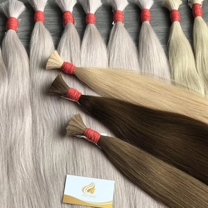 Minh Khang Premium Hair Ofrece Cabello Natural Liso Remy de Alta Calidad de Vietnam, Suave, Sedoso, Sin Procesar, Virgen, de Lujo, 100g - Product Image 1