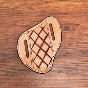 Nuevo diseño, cubierta de cuchillo de cuero mecanizada a mano al aire libre para cuchillo plegable, gran oferta, cubierta de cuchillo elegante - Product Image 2