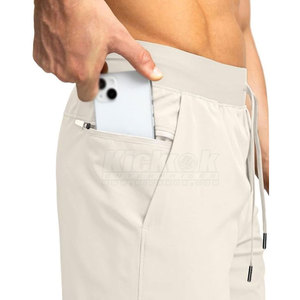 กางเกงขาสั้นลำลองผู้ชายใส่สบายทุกวัน ผ้าฝ้าย 100% แห้งเร็ว น้ำหนักเบา เหมาะสำหรับใส่ลำลองและเดินทางในช่วงฤดูร้อน - Product Image 4