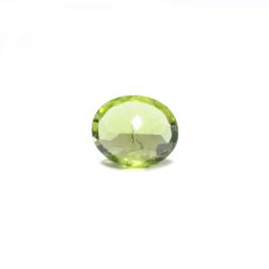 Certified Natural Peridot 5 Carat Loose Pear Gemstone for Fine Jewelry - Product Image 2