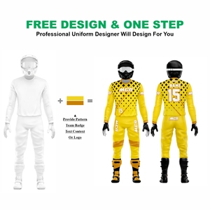 Traje de Motocross Unisex MCG de Manga Larga con Estampado Digital, 220g, Secado Rápido, Transpirable, Tallas Grandes, Poliéster, para Adultos, ATV, Carretera, Personalizado - Product Image 2