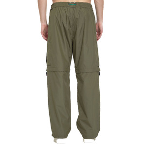 Top Quality Men's Solid Color <b>Waterproof</b> <b>Cargo</b> <b>Pants</b> With Drawstring Waist And Multiple Pockets Casual <b>Cargo</b> Trousers For Men - Product Image 2