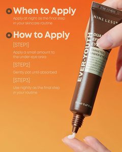 NINELESS Ever-Youth Crema de Ojos de Doble Efecto 20ml Crema Coreana para el Cuidado de la Piel - Product Image 6