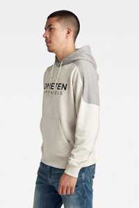 ONETEN APPARELS Sweat-shirt à capuche pour homme, coupe classique, en coton French Terry, manches raglan, streetwear décontracté, pull-over avec logo frontal - Product Image 2