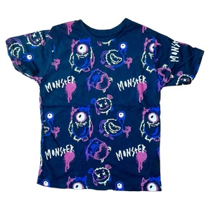 เสื้อยืดเด็กผู้ชายแขนสั้นผ้าฝ้ายพิมพ์ลายการ์ตูนนุ่มสบายๆ - Product Image 1