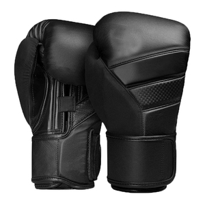 Guantes de Boxeo Cosidos con Costuras Reforzadas para Uso Prolongado, Hechos de Cuero Duradero para Entrenamiento, Práctica y Competencia - Product Image 1