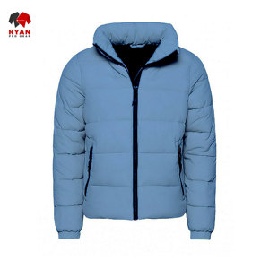 เสื้อแจ็กเก็ตขนเป็ดสำหรับผู้ชายเสื้อแจ็กเก็ตมีซิปดีไซน์ตามสั่งสำหรับผู้ชายปรับแต่งโลโก้ได้ตามต้องการ - Product Image 3