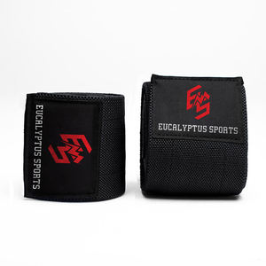 Conception de logo personnalisé Heavy Duty Powerlifting coude enveloppe Fitness sécurité Gym entraînement haltérophilie soutien - Product Image 5
