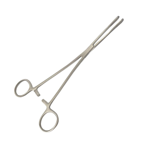 คีมผ่าตัดทางการแพทย์แบบมีฟันตรงโค้ง 18 ซม. คีมจับฟองน้ำ - Product Image 1