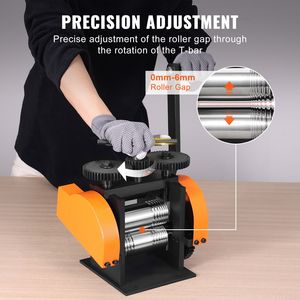 Nuova Macchina Laminatrice per Gioielli da 1,77''/45 mm con Rapporto di Trasmissione 1:2,4, Multifunzione 3:1, Utensile di Pressione da 0,6 mm - Product Image 4
