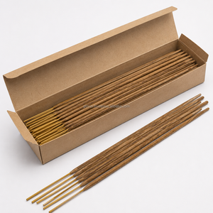Bâtons d'encens en bambou brun Masala de qualité export, parfum vanille naturel, aromathérapie, écologiques, longue durée, élégants et classiques - Product Image 6