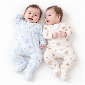 Pyjama pour enfants en bambou, manches longues, ensemble de vêtements de nuit 2 pièces, pyjamas pour enfants, étiquette privée personnalisée, fabricant OEM ODM - Product Image 1
