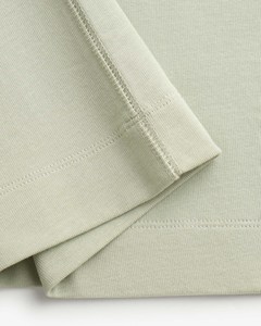 เสื้อยืดคอกลมแขนสั้นผู้ชาย ผ้าถักเนื้อนุ่ม ระบายอากาศดี เป็นมิตรกับสิ่งแวดล้อม ผ้าฝ้าย 100% น้ำหนัก 180 กรัม ทรงปกติ รับผลิตตามสั่ง ขายส่ง - Product Image 5