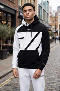 ONETEN APPARELS <b>Men's</b> Plain Dyed Quick Dry Regular Fit Cotton Fleece Casual Streetwear <b>Hoodie</b> Winter Wear - Product Image 3