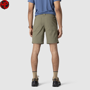 Shorts cargo pour homme, en tricot uni, à séchage rapide, imperméables, décontractés, pour le travail, les activités de plein air, tactiques, avec fermeture éclair sur le devant, de haute qualité, pour la randonnée - Product Image 4