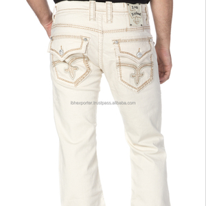 High Quality <b>Jeans</b> With Embroidery Design on Back Pocket - Product Image 1