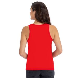 เสื้อกล้ามออกกำลังกายผู้หญิงแบบ Racerback คุณภาพพรีเมียม เนื้อผ้านุ่ม ไร้แขน เหมาะสำหรับยิม โยคะ วิ่ง เล่นกีฬา และเสื้อผ้าสำหรับโปรโมชั่น - Product Image 2