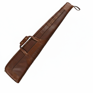 Étui de transport en cuir durable pour fusil de chasse, étui de transport pour fusil de chasse de gros gibier, housse de fusil de chasse en cuir de qualité supérieure à vendre - Product Image 3