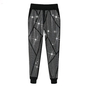 Ensemble de survêtement personnalisé haut de gamme noir et argenté, sweat à capuche et pantalon de jogging, 100% coton, tendance, élégant, décontracté, unisexe, streetwear - Product Image 2