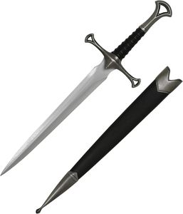 Épée Courte Médiévale Réplique en Acier Inoxydable Faite à la Main de 13,5 po, Mini Épée Fantaisie avec Fourreau, Article de Collection LARP, Vente en Gros OEM - Product Image 1