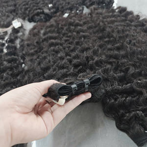 Meilleures ventes : Mèches de cheveux naturels de haute qualité, Ondulation italienne, Livraison rapide, Ondulation droite, Ondulation italienne, Cheveux vietnamiens - Product Image 2