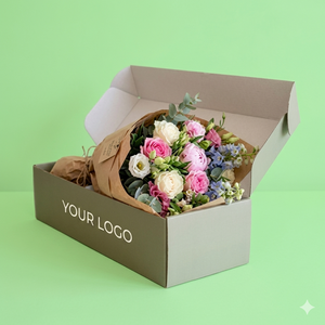 Cajas de Cartón Reciclable con Relieve, Embalaje de Regalo con Diseño Floral para Venta Minorista Ecológica y Presentación Elegante de Productos - Product Image 3