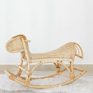 Mouton à bascule en rotin de qualité supérieure pour bébé animal à bascule pour tout-petits enfants - Product Image 6