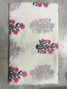 Tela estampada a mano de Jaipur, tela de algodón estampada a mano, tela india hecha a mano para vestidos, proveedor mayorista de tela de algodón. - Product Image 6