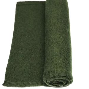 100% Super Cachemira hilo de cabra moda sólido liso hombres Pashmina bufanda de una sola capa Punto Verde punto invierno silenciador cálido suave - Product Image 3