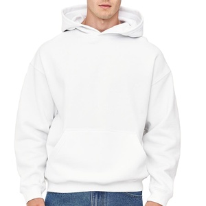 Sudadera de Hombre de Algodón Grueso con Forro Polar, Diseño Oversize Personalizable con Logo, Hombros Caídos, Estilo Holgado - Product Image 1
