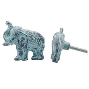 Ba Elephant Shape Cast Iron Modern Durable Drawer Pull Handle for Bedroom Warehouse Dresser <b>Cabinet</b> Furniture Hardware - Product Image 5