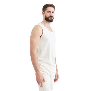 Camiseta sin mangas de algodón de alta calidad para hombre, con dobladillo curvo, transpirable, para gimnasio, entrenamiento, fitness, casual, de verano - Product Image 2