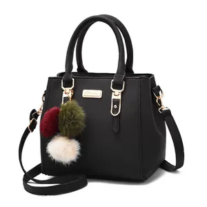 Bolso Tote Cruzado de Piel Genuina Royaa para Mujer, con Correa Única y Cierre de Cremallera, de Piel de Vacuno Negra, para Viajes al Aire Libre, de Poliéster - Product Image 1