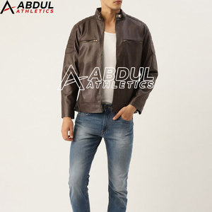 Stylish Biker Leather Winter <b>Jacket</b> Warm Inner Lining <b>Slim</b> <b>Fit</b> Fashion <b>Jacket</b> For Daily Wear Travel And Wholesale Market - Product Image 4